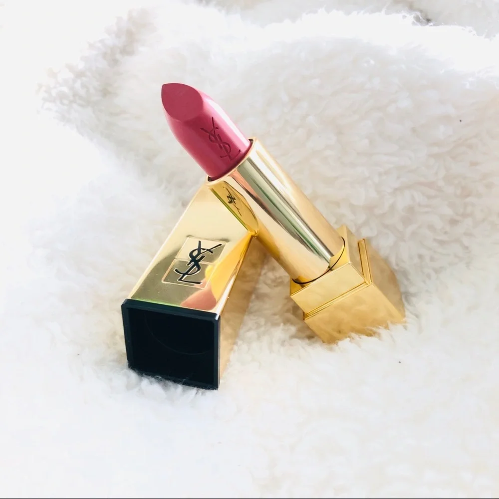New YSL Lip Duo Full Size +Cosmetic Bag (black 417 not included)